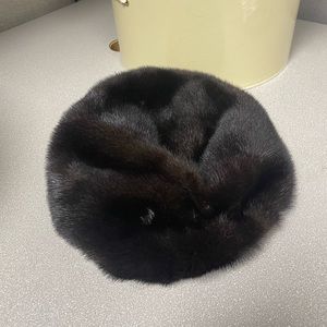Black Fur Neiman Marcus hat